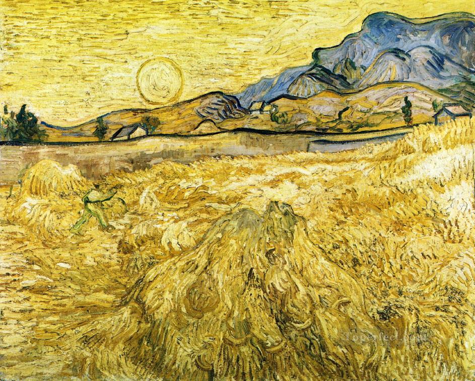 The Reaper Vincent van Gogh Oil Paintings